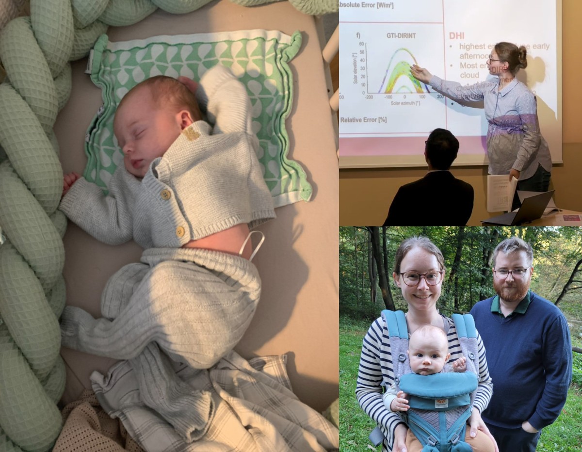 Congratulations, Marieke — both on your research progress and your growing family.