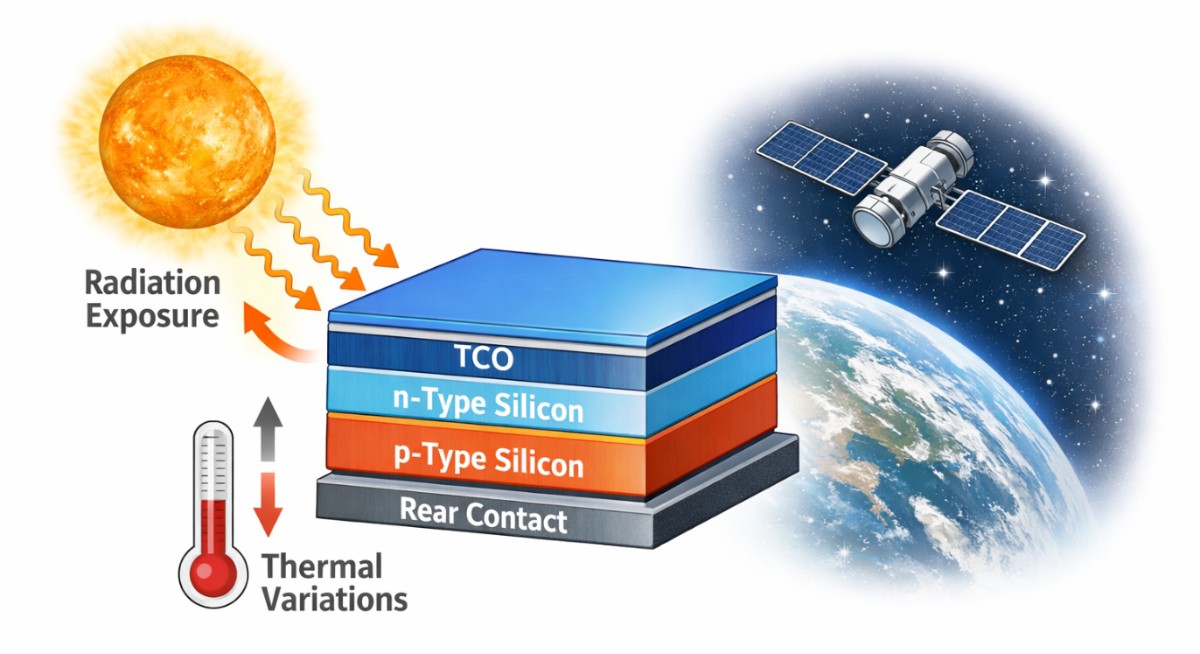 Ultra-Thin Silicon Solar Cells for Space Applications